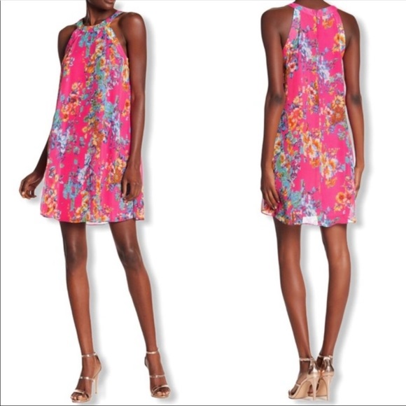 Betsey Johnson Dresses & Skirts - Betsey Johnson Pink Floral Dress